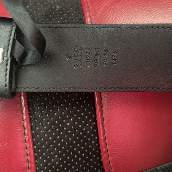 GG Supreme belt with G buckle worn once - Picture 3 of 3